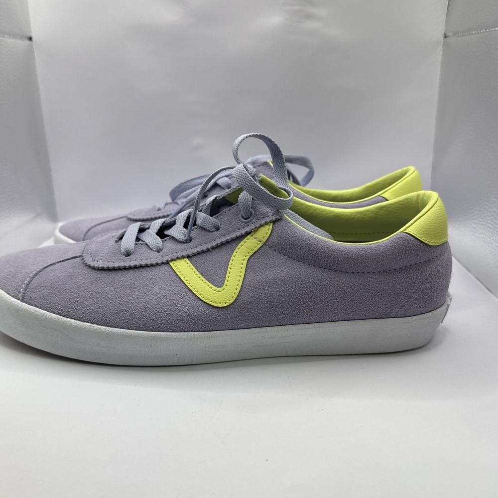 Vans Men's Sport Low Suede Caramella Lavender Purple‎ Green shoes Size 10.5 New